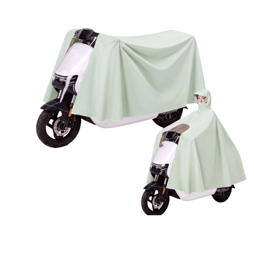 Electric Scooter Rain Cover - Verdikte regenponcho, waterdicht, bestand tegen zware