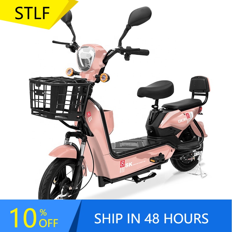 Electric Scooter - YTYIN 350W Elektrische Stadsfiets Stalen Frame