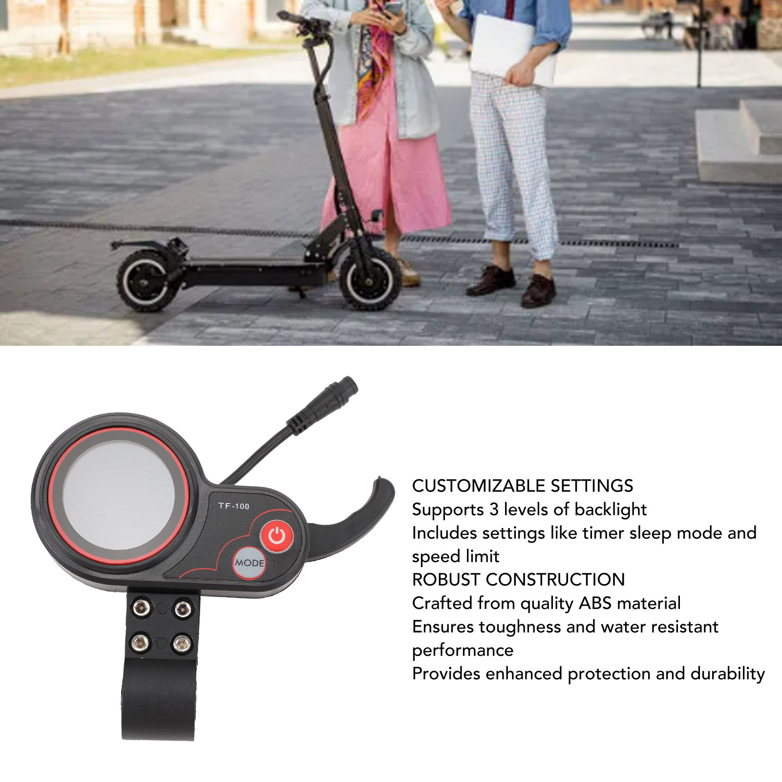 48V TF 100 Elektrische Scooter - Electric Scooter recensie en prijs